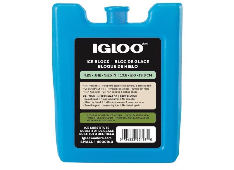 Igloo MaxCold Ice Gel Pack 6.8 oz Blue Rectangular Gel Pack - Image 1